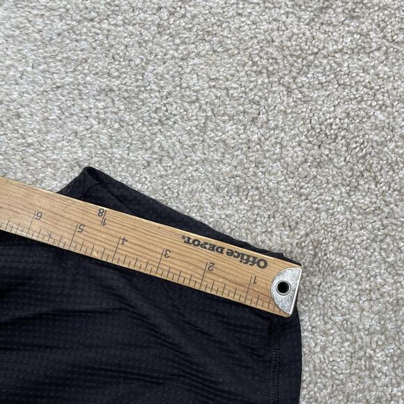 Lululemon High-Rise Yoga Short 6" Inseam Grid Texture Size 2 Black 64-27 - Picture 6 of 7